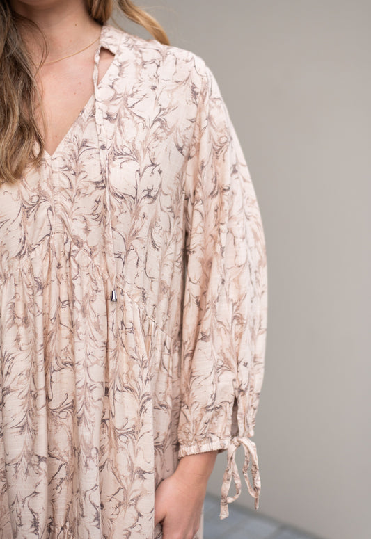 Harvest Air Tiered Short Dress