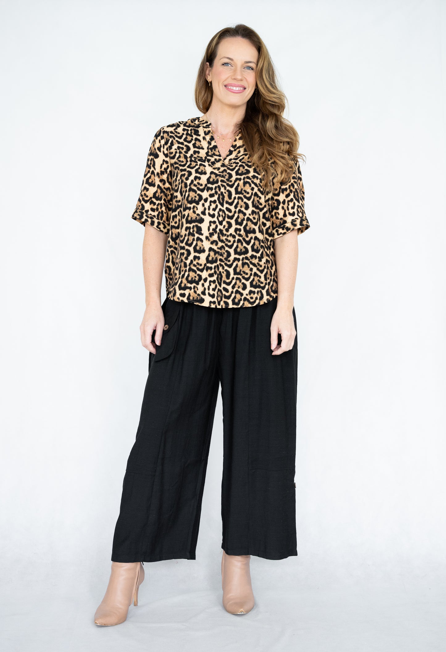 Leopard Blouse