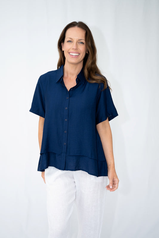 Front Layered Shirt