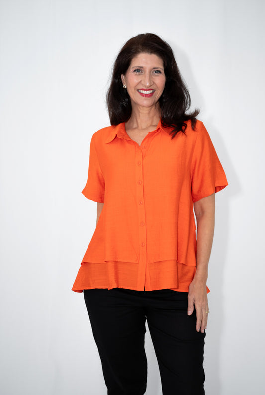 Front Layered Shirt