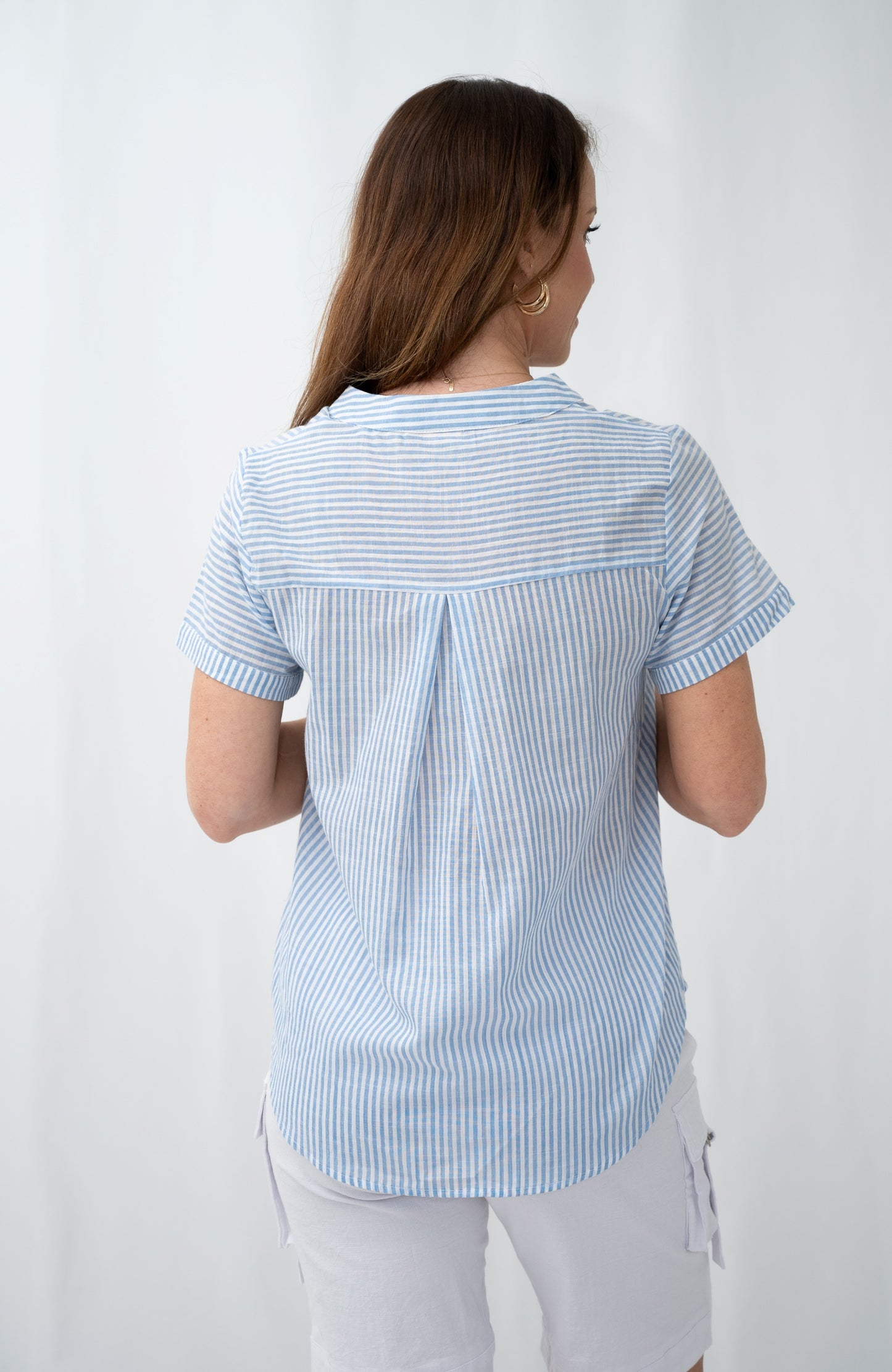 Stripe Button Up Shirt