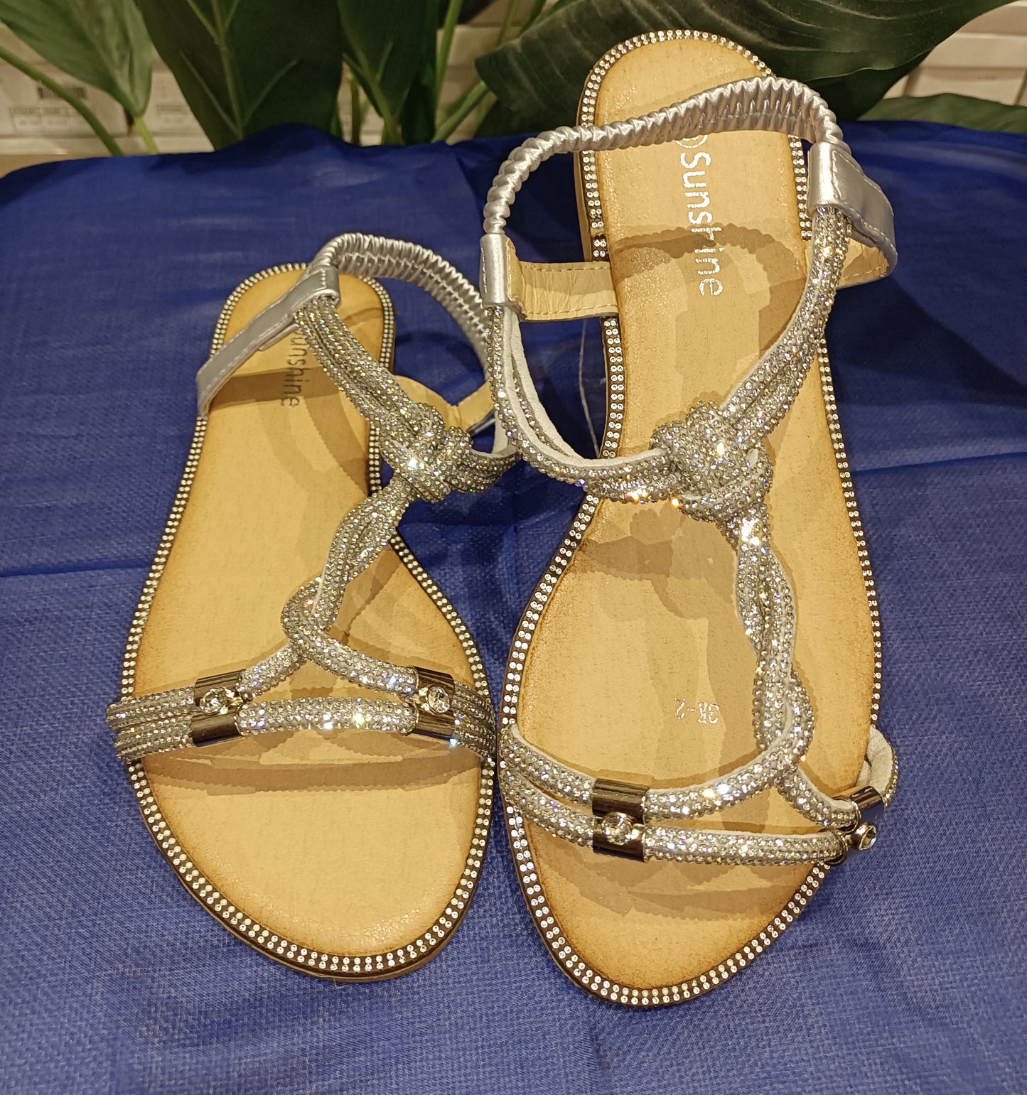 Diamonte Twist Sandals