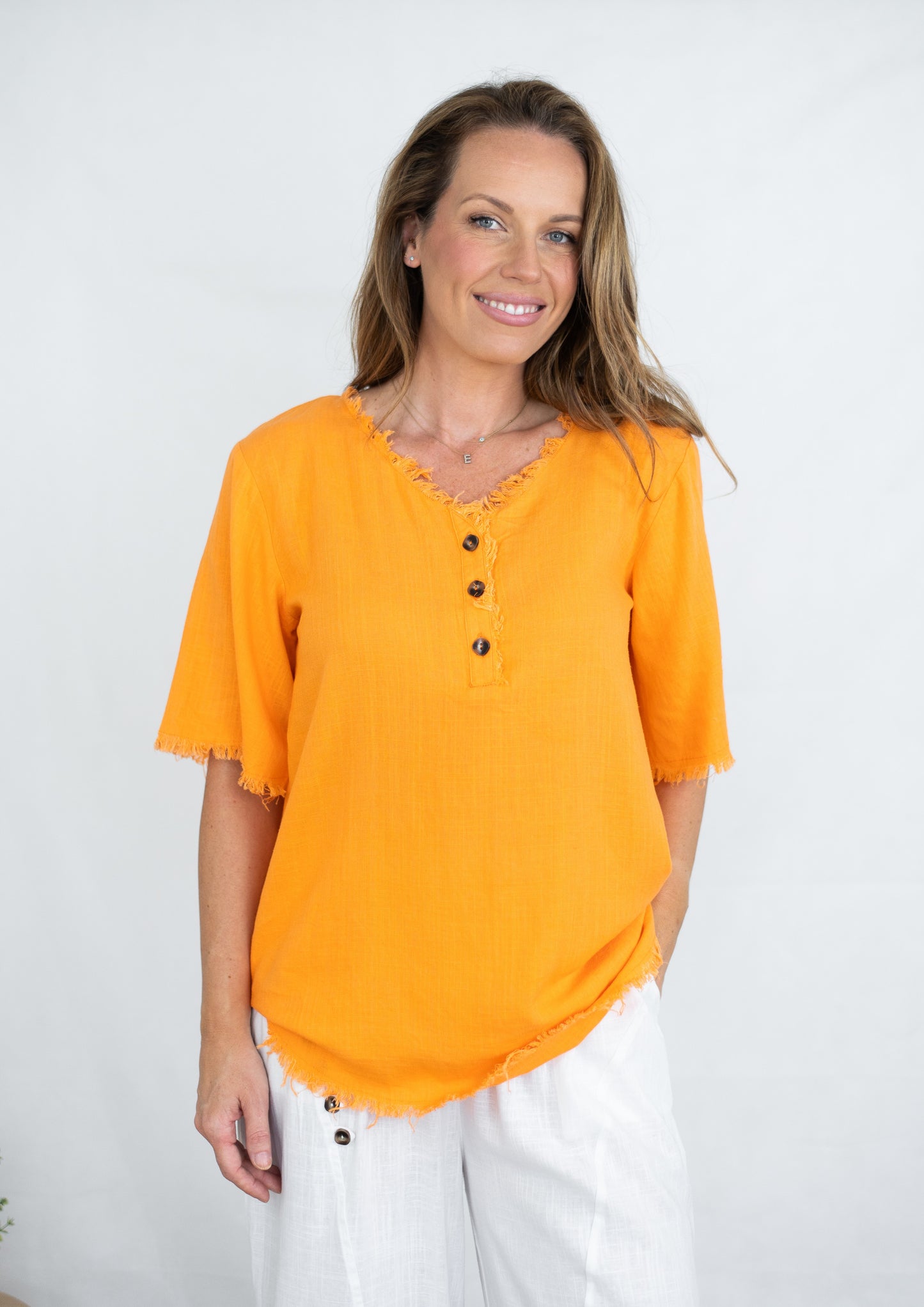 Frayed Beach Top