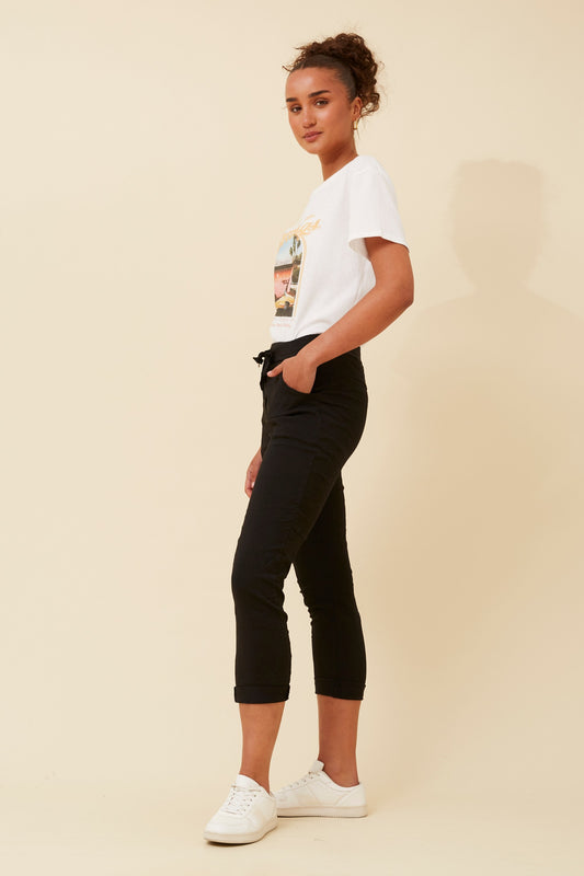 Classic Italian 7/8 Stretch Pants