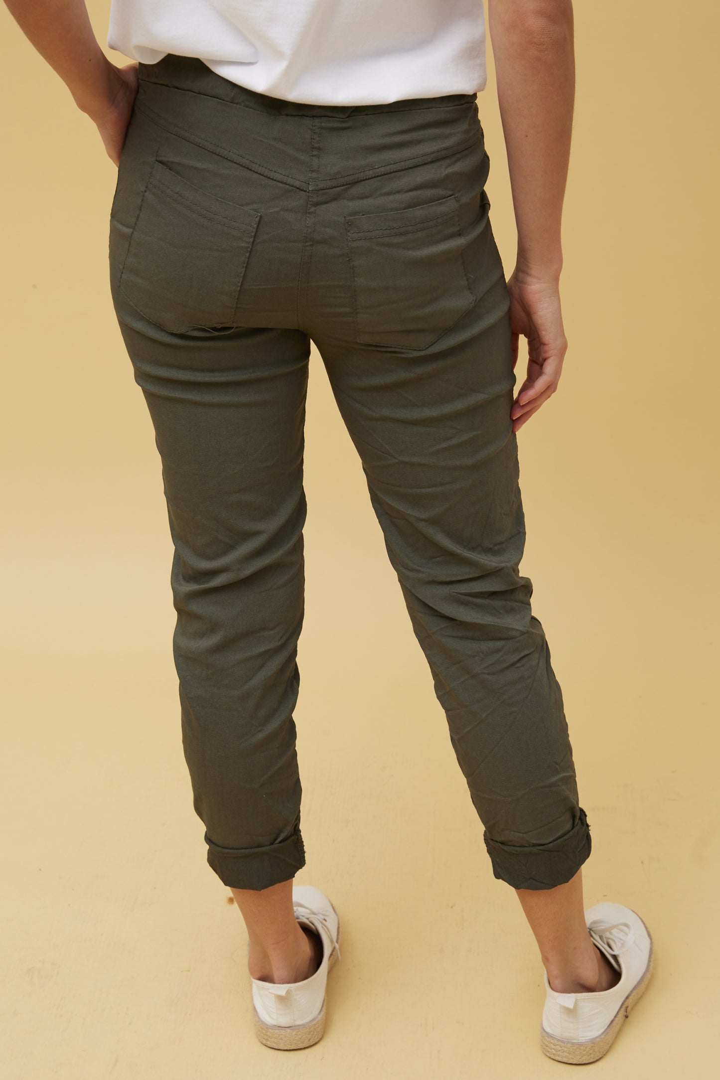 Graphic Print Italian Pants