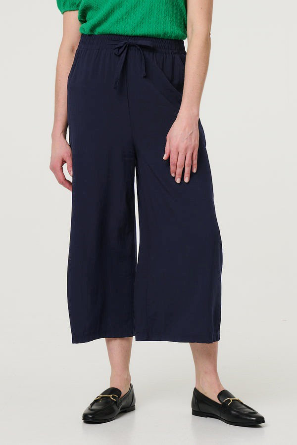 Wide 7/8 Pants