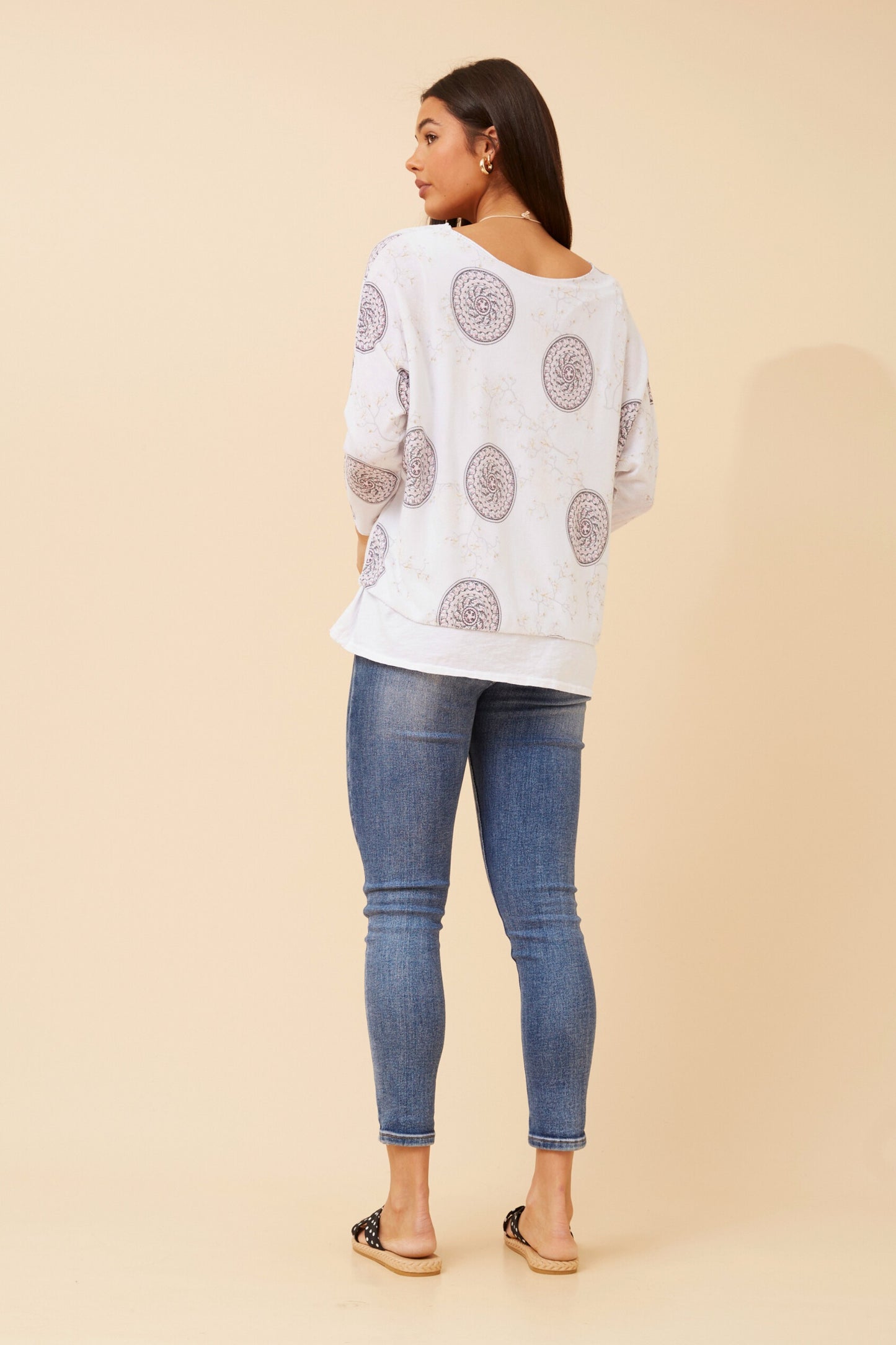 Mandala Layered Italian Top