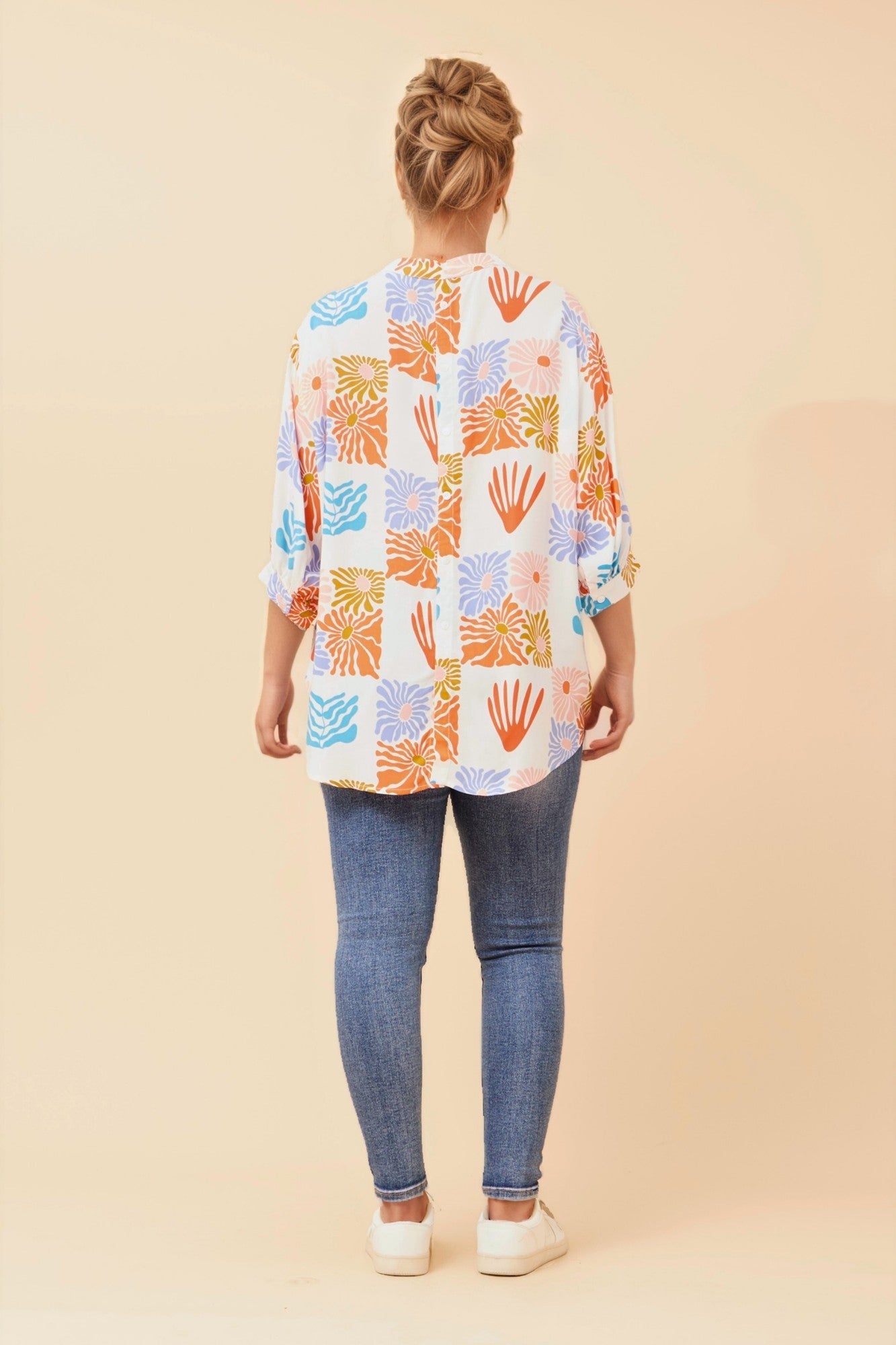 Coral Reef Button Back Shirt