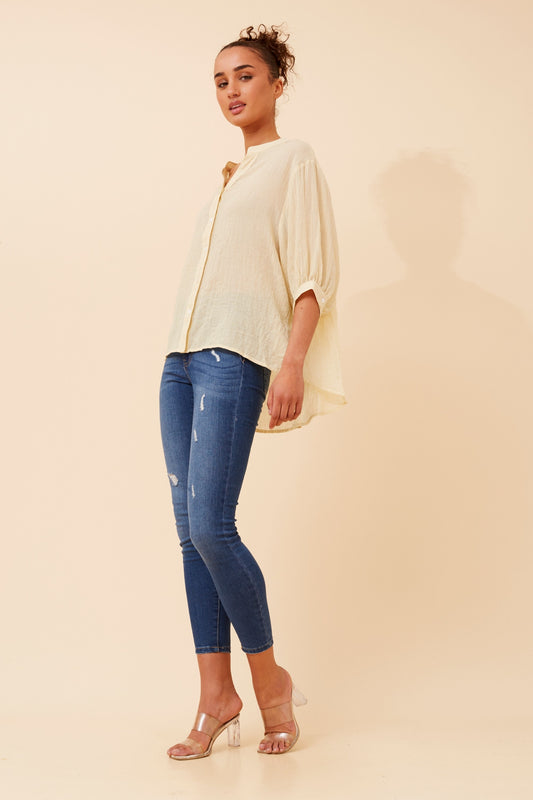 Classic Button Back Shirt