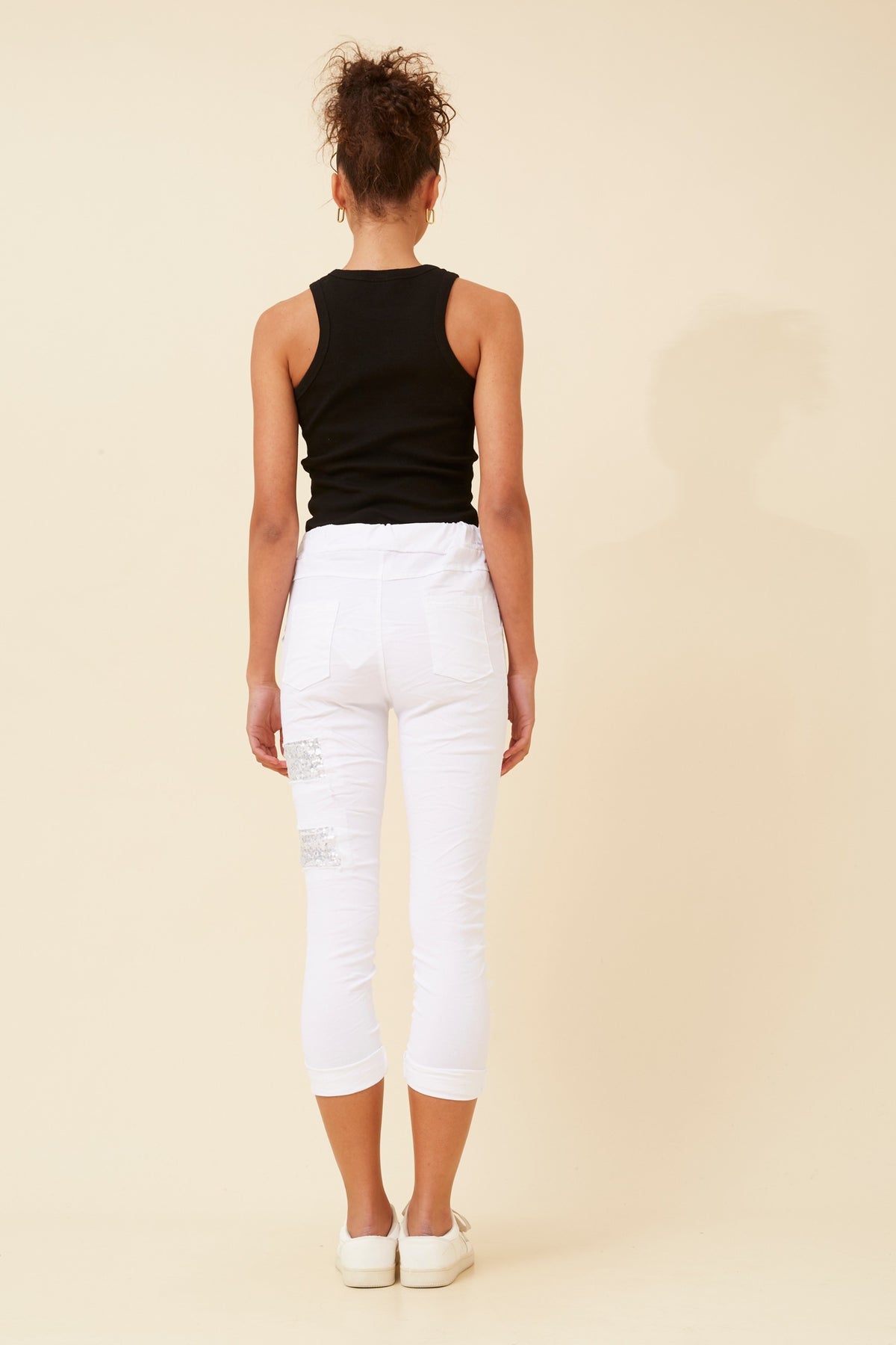 Philosophical Sequin Italian Cotton Pants