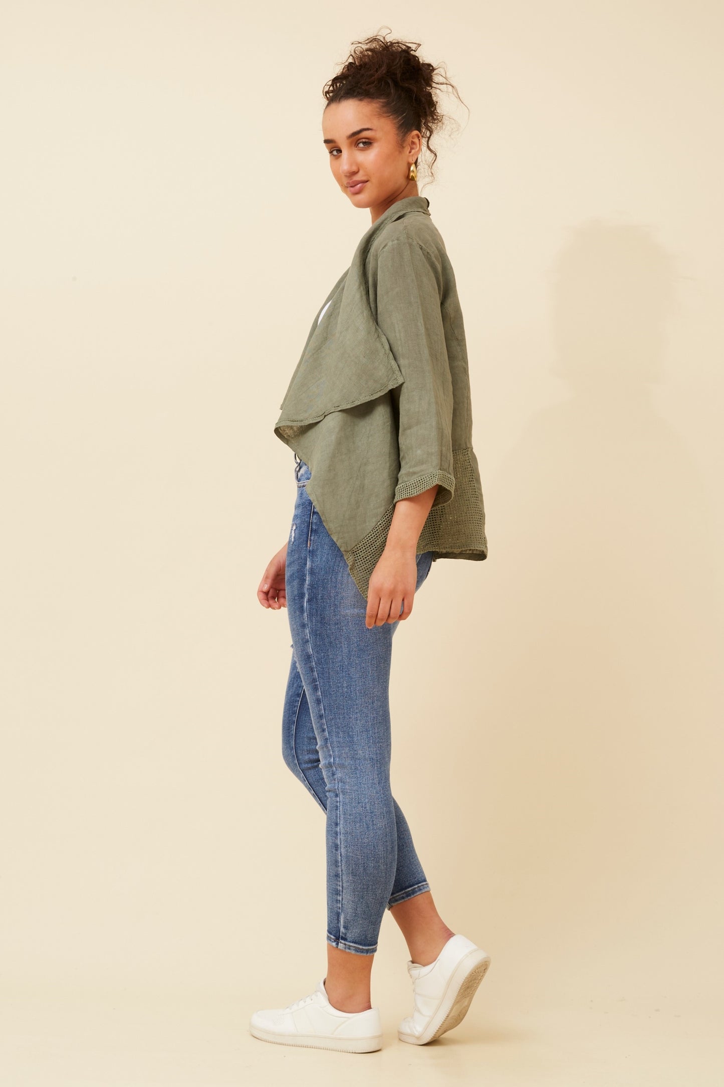 Linen Italian Cardigan