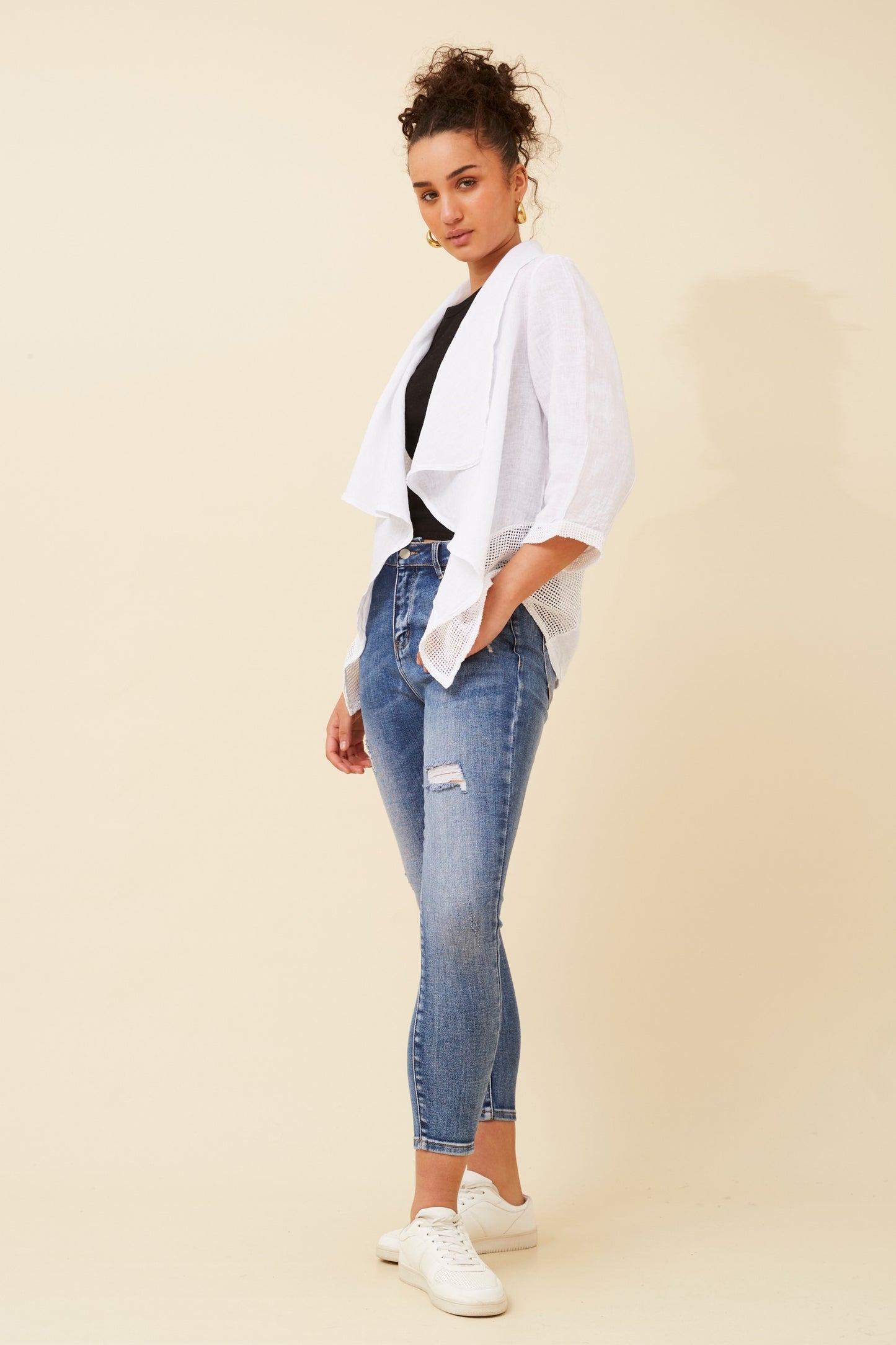 Linen Italian Cardigan
