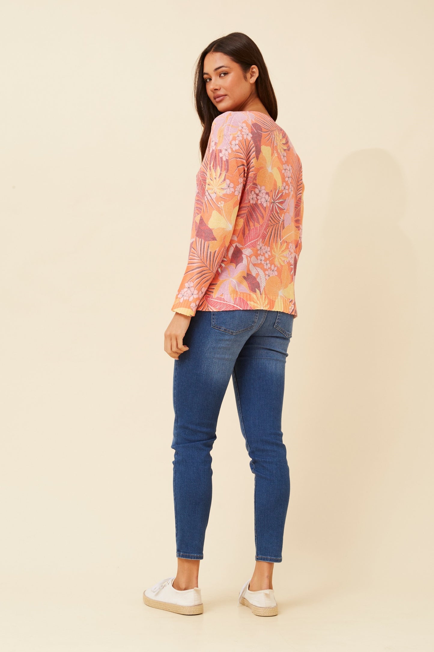 Tropical Knit Italian Jumper
