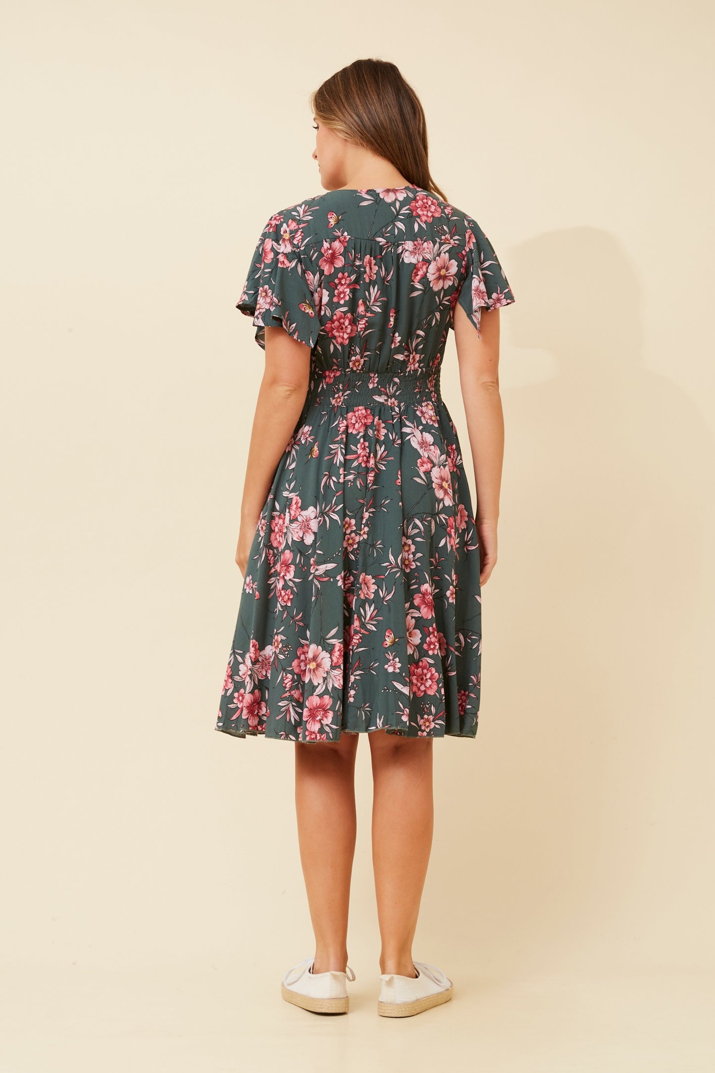 Sakura Fit N Flare Dress