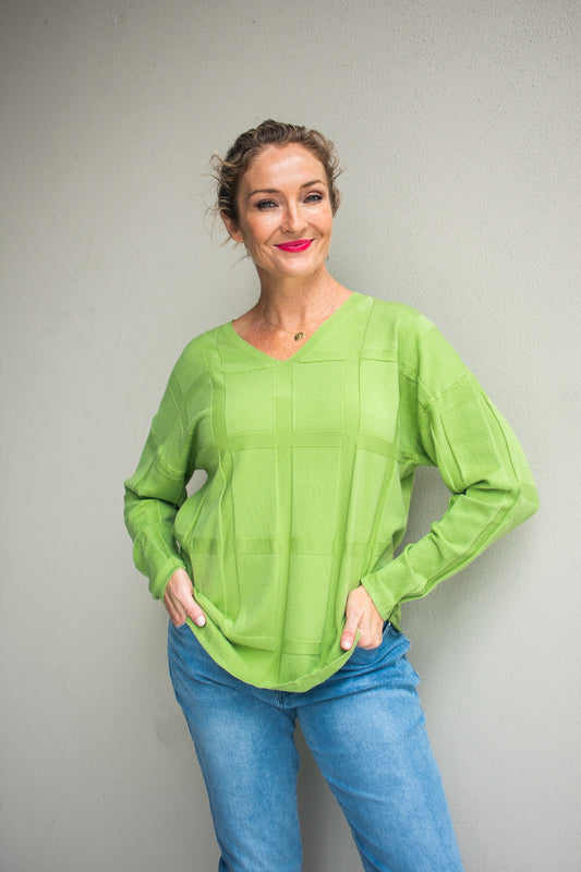 Blocks Knit Jumper