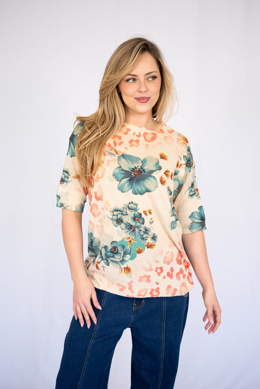 Wild Jungle Knit Top