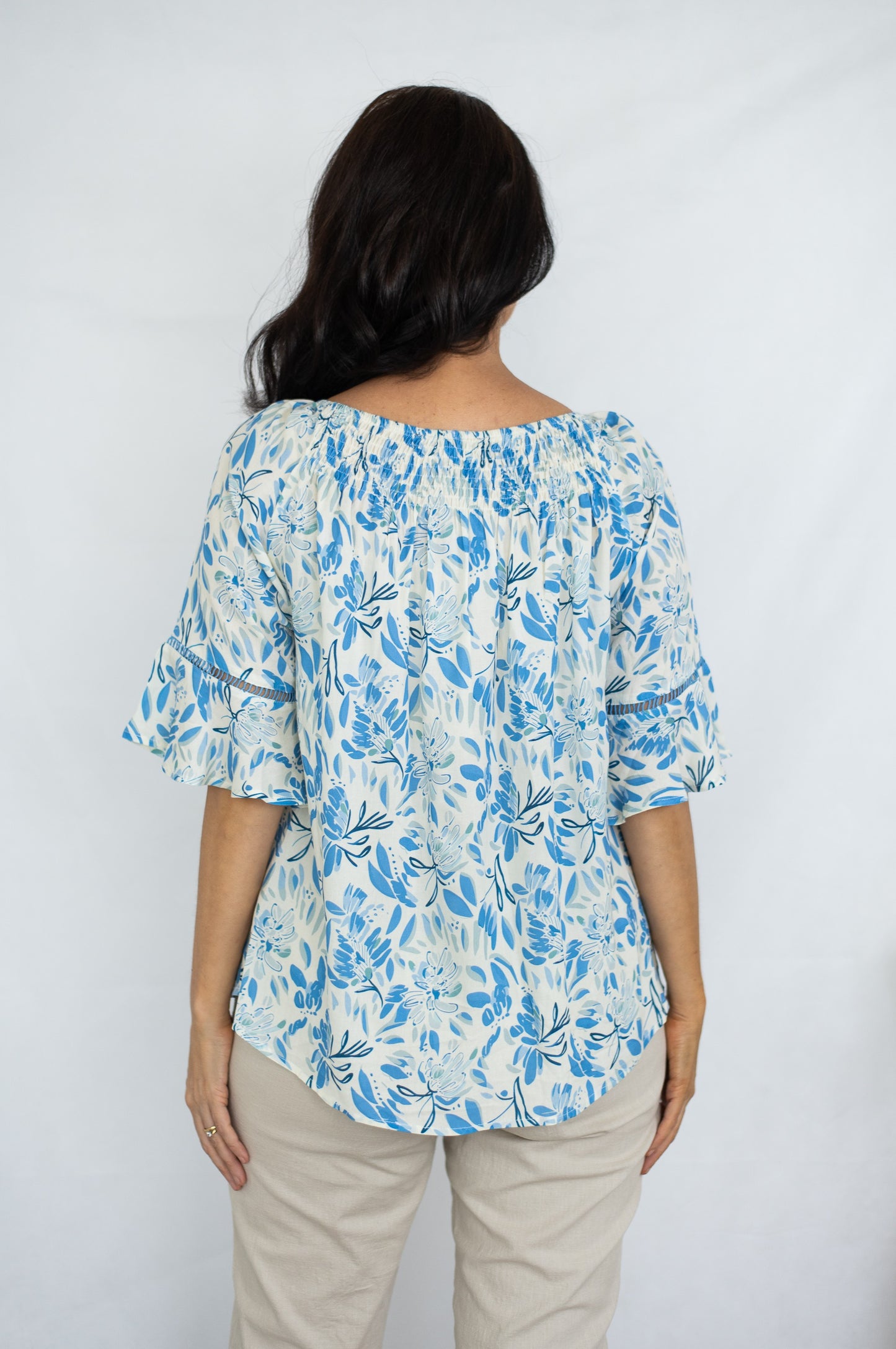 Blossom Shirred Top