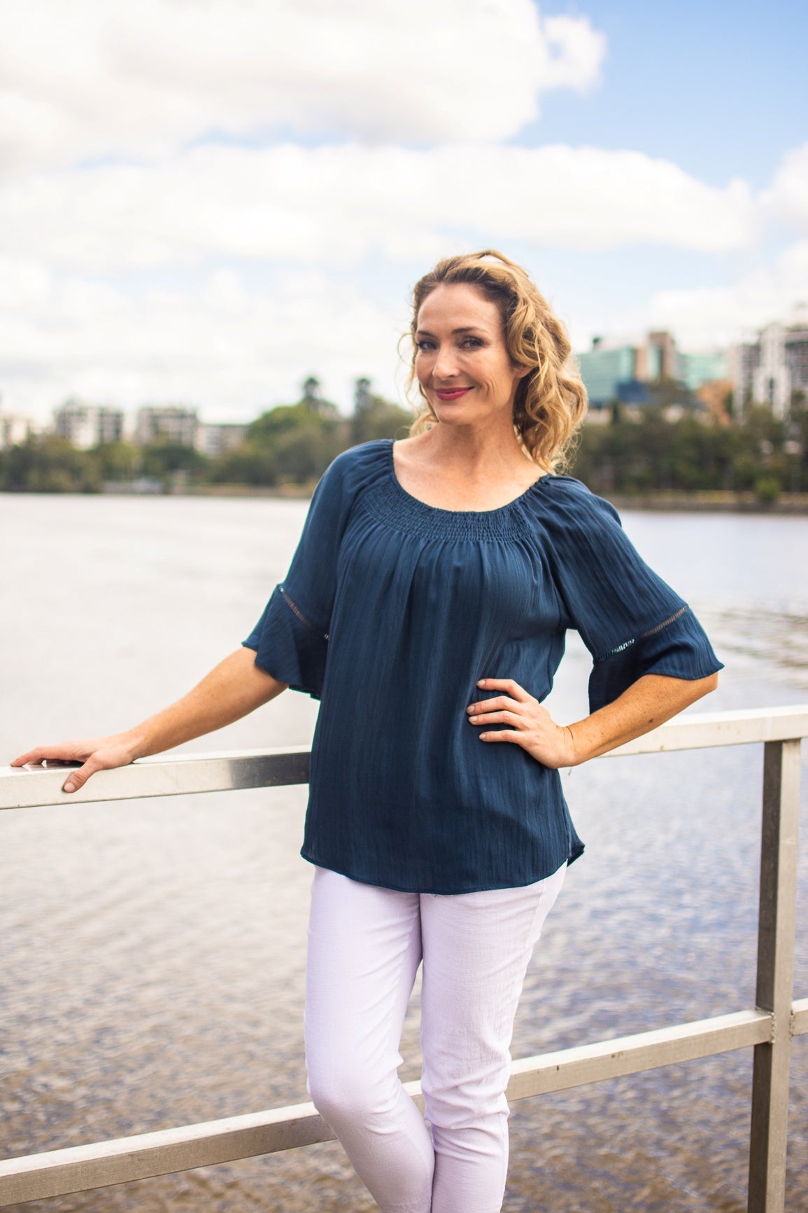 Shirred Top