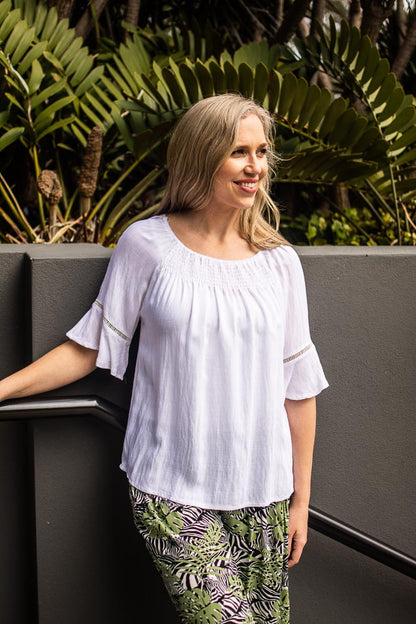 Shirred Top