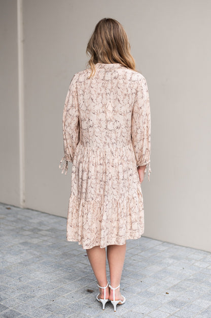 Harvest Air Tiered Short Dress