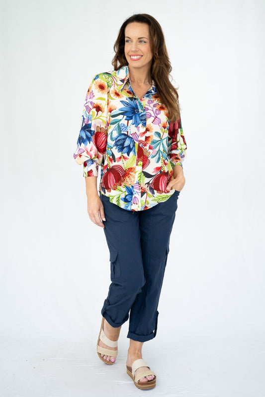 Floral Burst Shirt