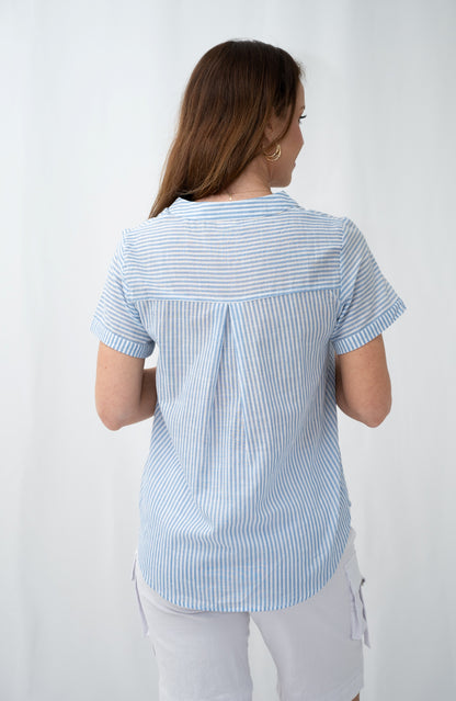 Stripe Button Up Shirt