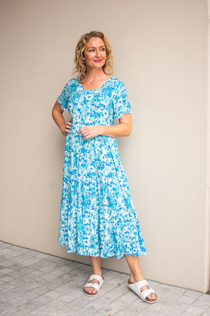 Camellia Tiered Maxi Dress