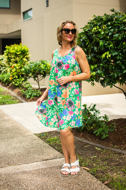 Floral Crisscross Sundress