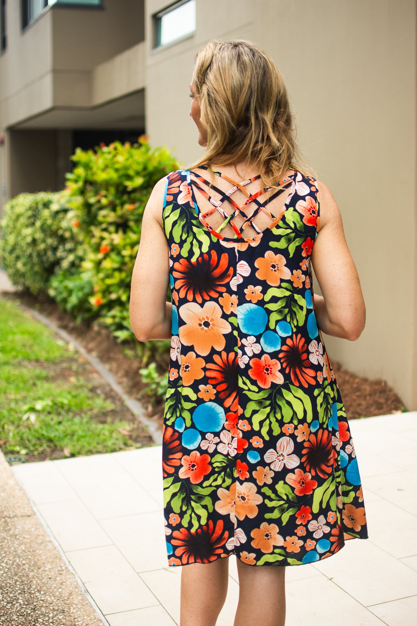 Floral Crisscross Sundress