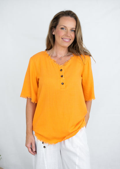 Frayed Beach Top