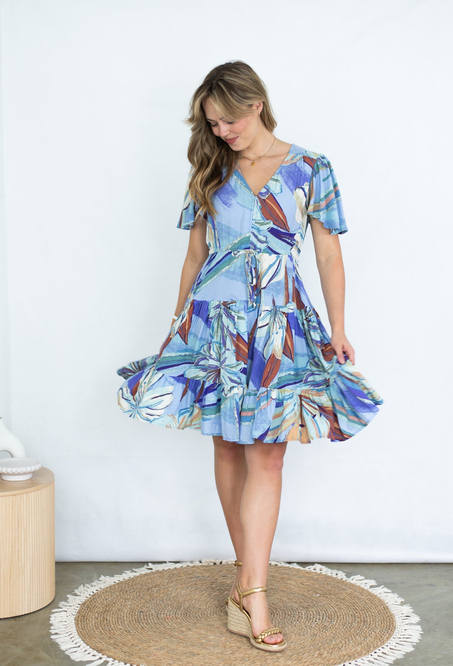 Rainforest Tiered Dress