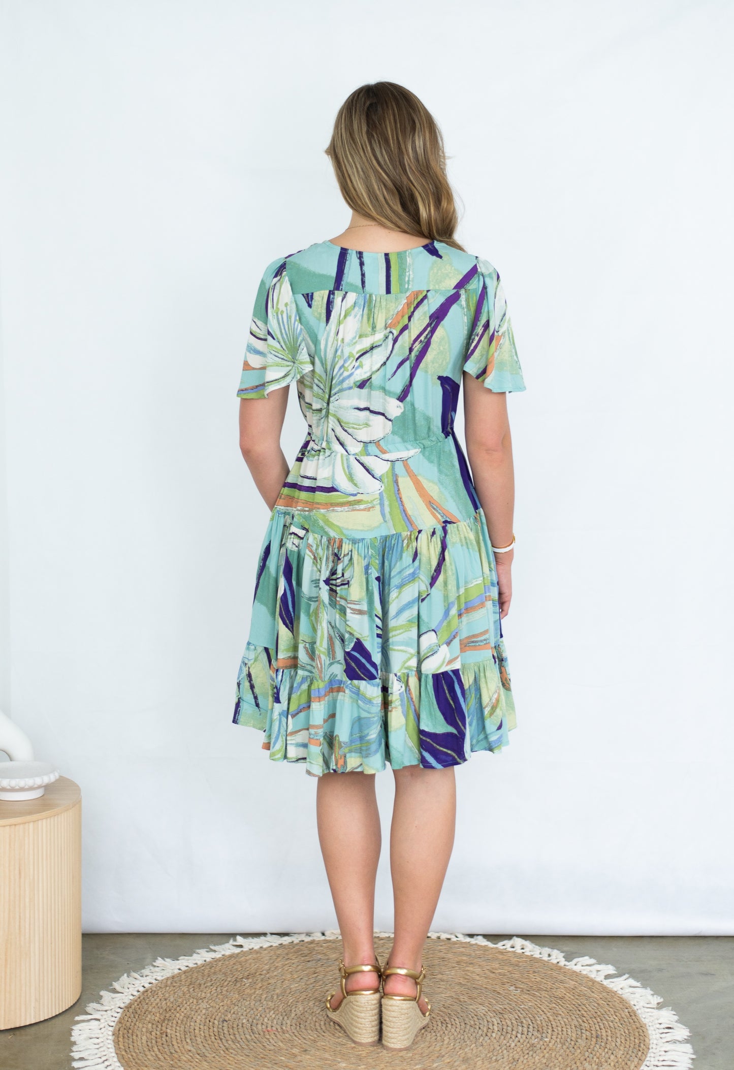 Rainforest Tiered Dress