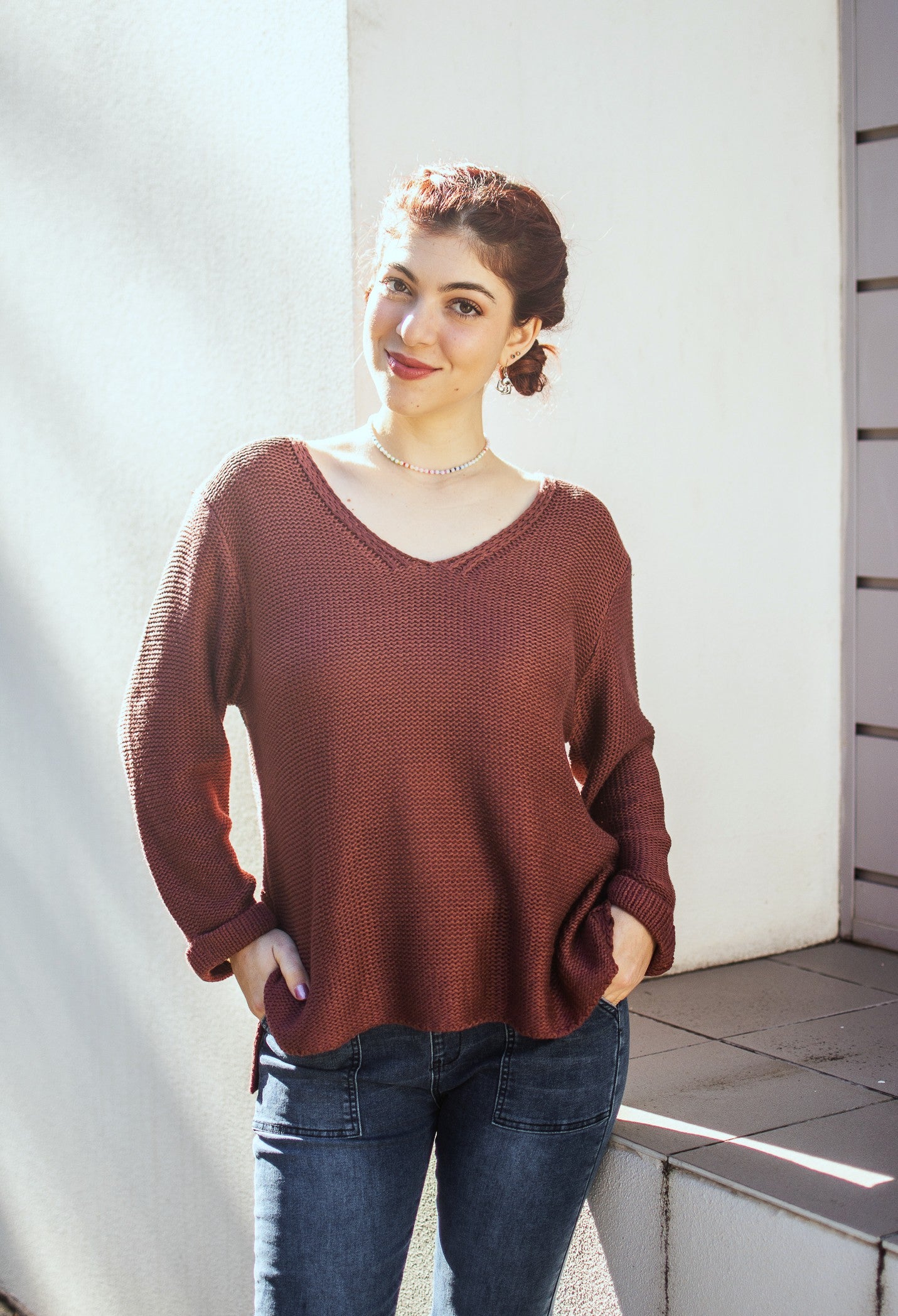 Cotton Knit Jumper