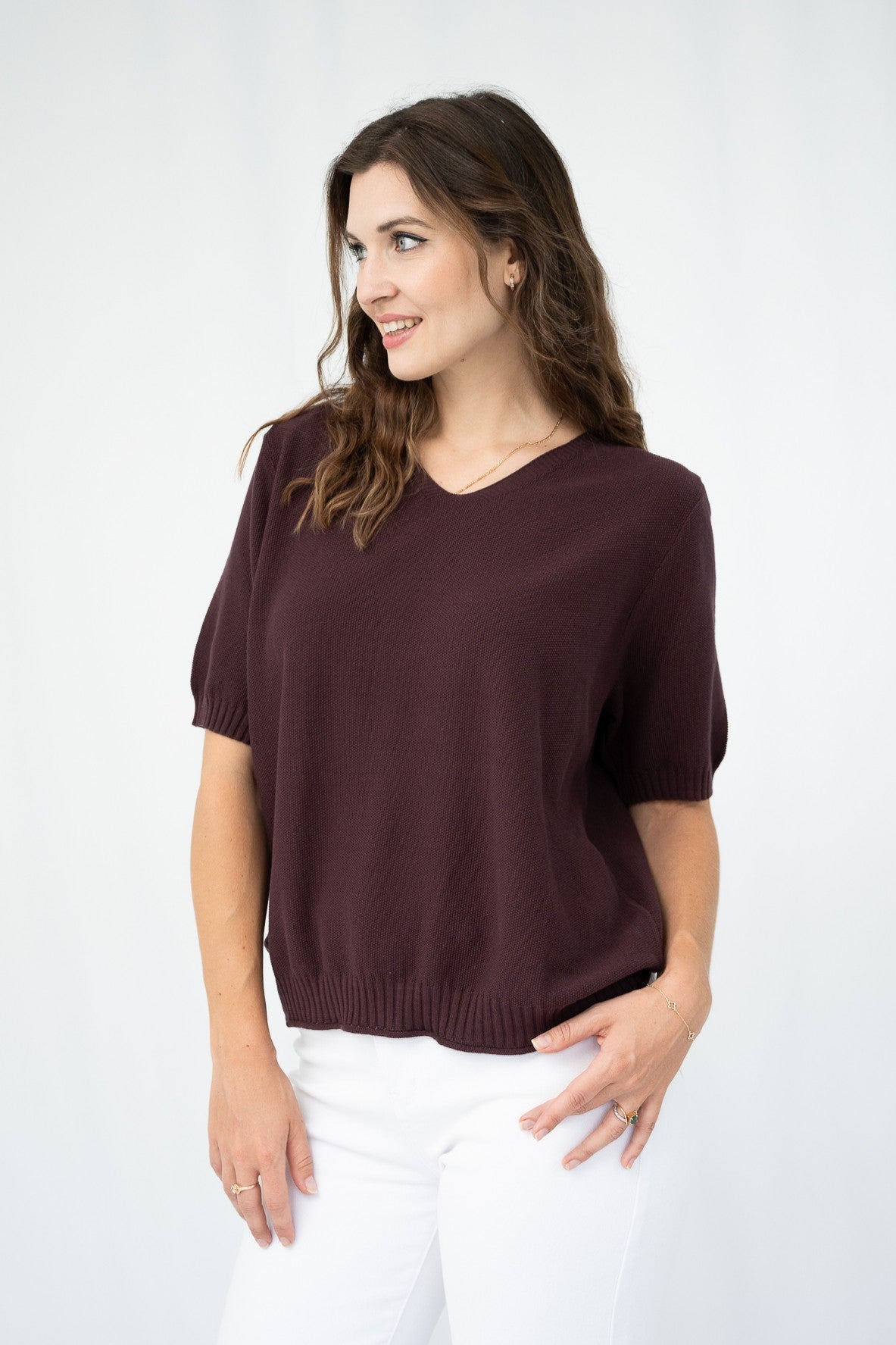 Cotton Knit Top
