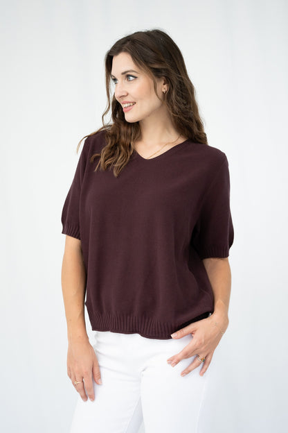 Cotton Knit Top
