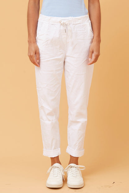 Classic Italian 7/8 Stretch Pants