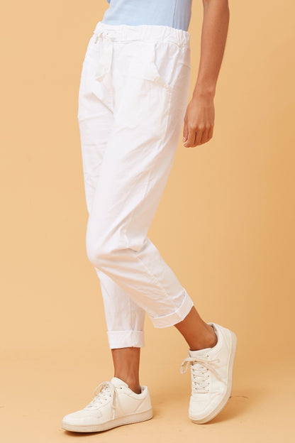 Classic Italian 7/8 Stretch Pants