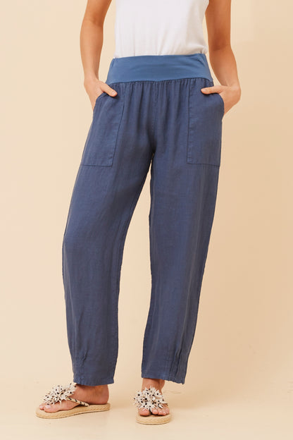 Linen Italian Pants
