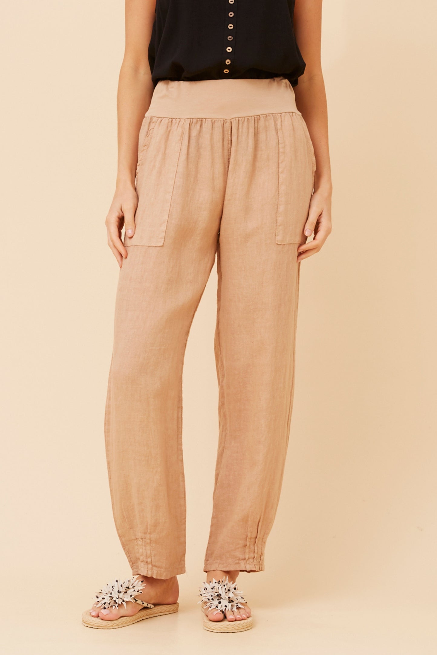 Linen Italian Pants
