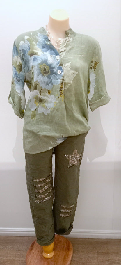 Starry Shred Italian Pants