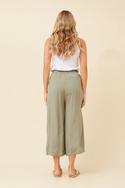 Wide 7/8 Pants