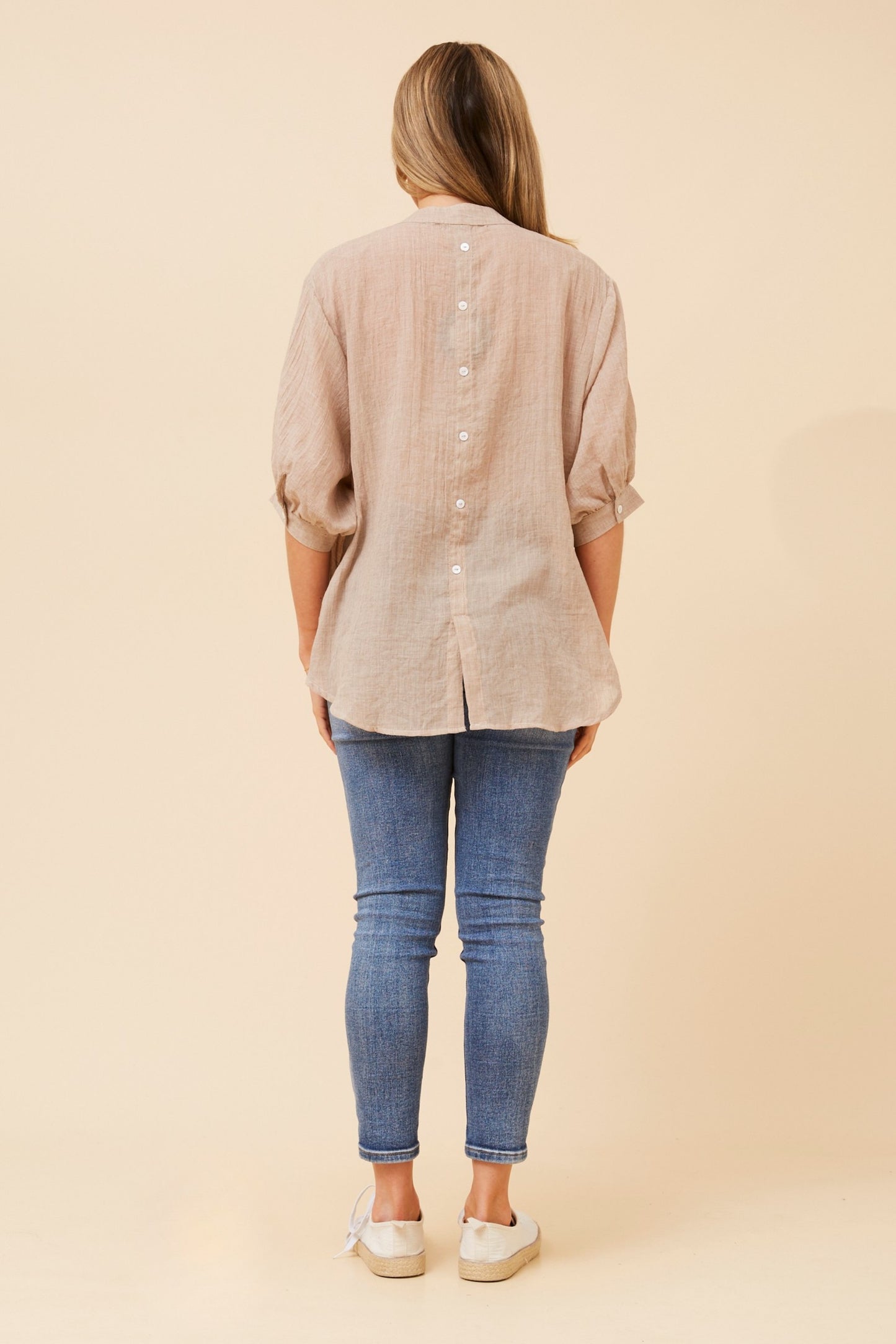 Classic Button Back Shirt