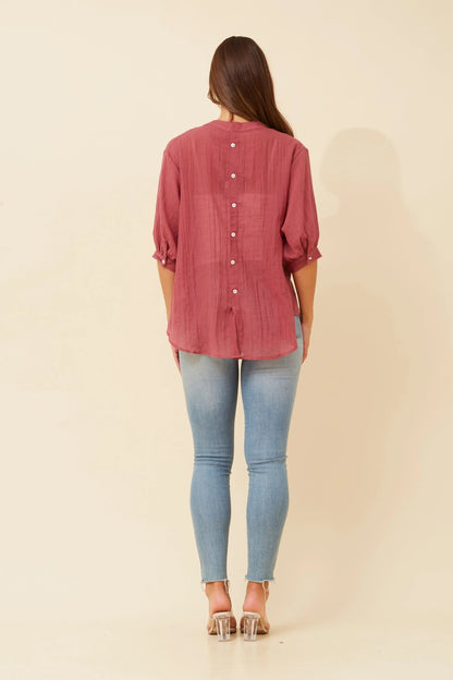 Classic Button Back Shirt - NEW!