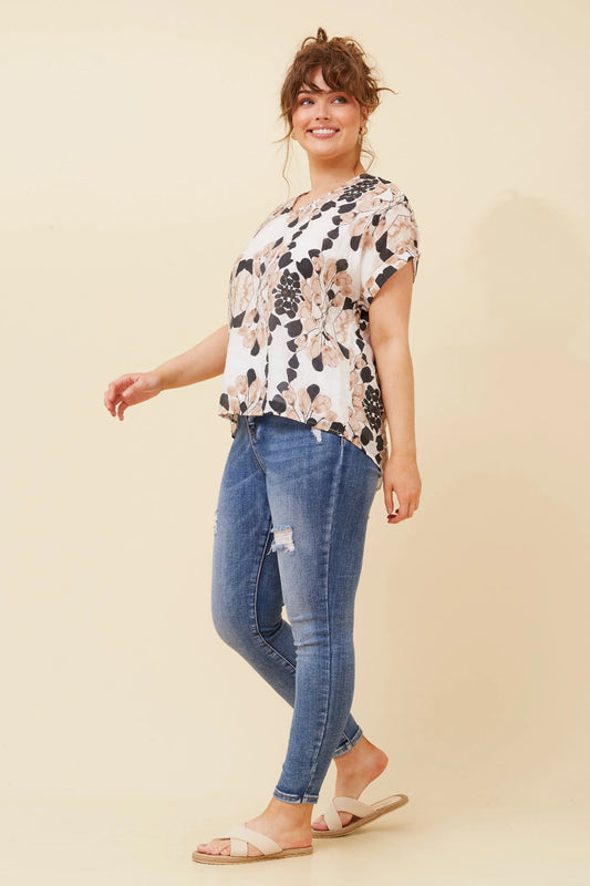 Symmetrical Leaves Top