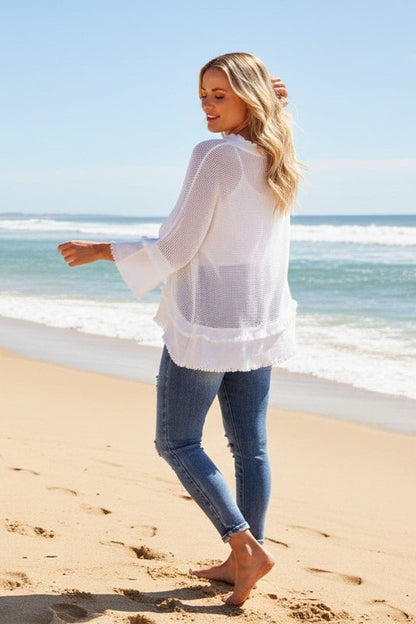 Mesh Italian Top with Cami