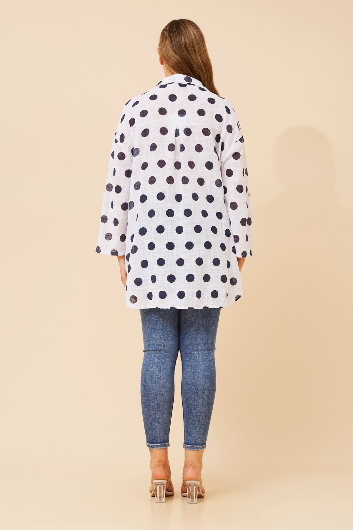 Polka Dot Cotton Shirt