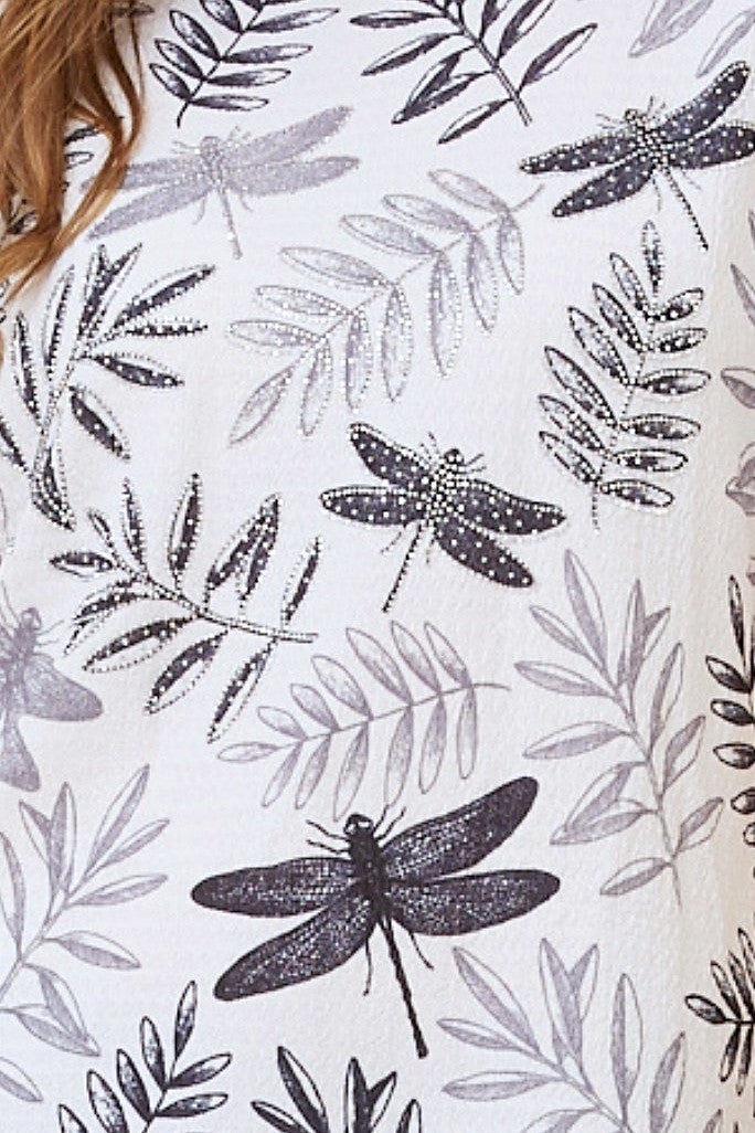 Diamante Dragonfly Top