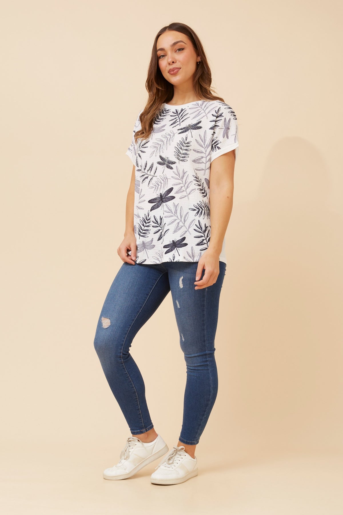Diamante Dragonfly Top