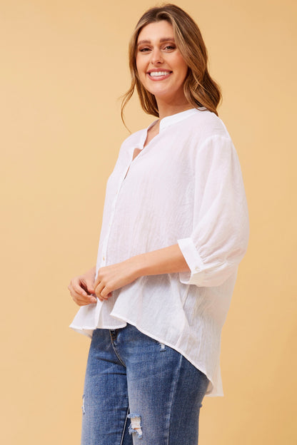 Classic Button Back Shirt