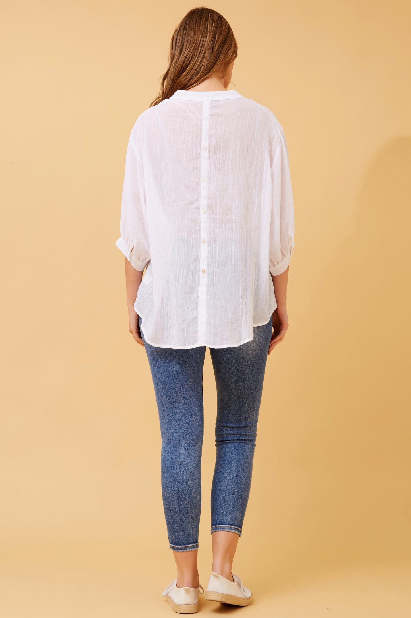 Classic Button Back Shirt